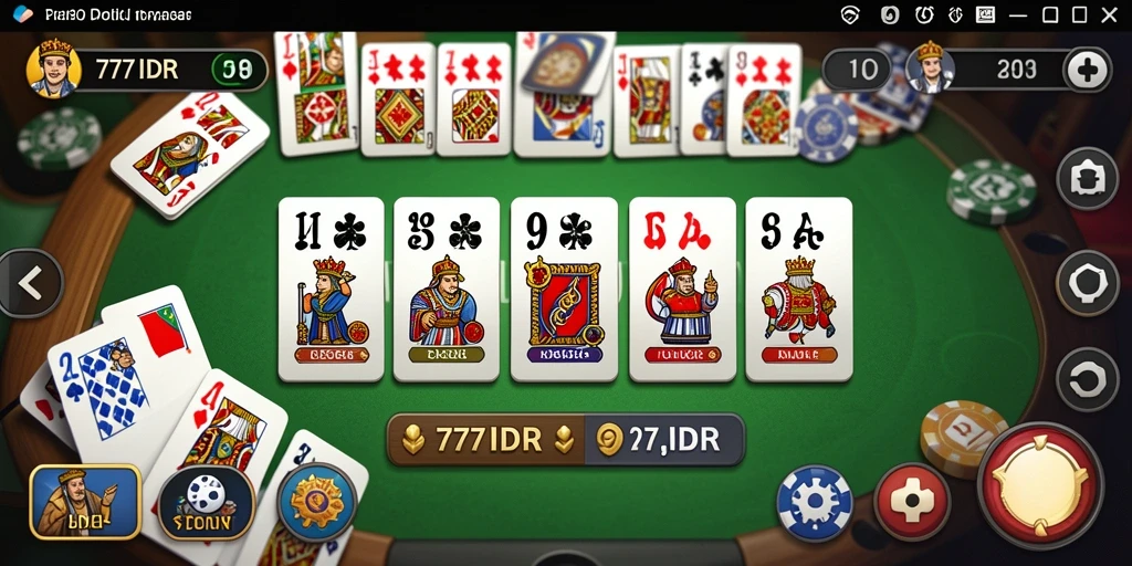 Menampilkan gameplay yang seru dan interaksi pemain di 777IDR.