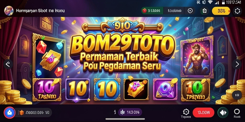 Tampilan menarik dari gameplay Slot di BOM29TOTO.