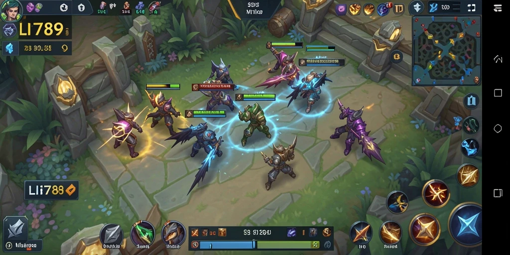 Tampilan gameplay seru dari LI789 yang penuh aksi.