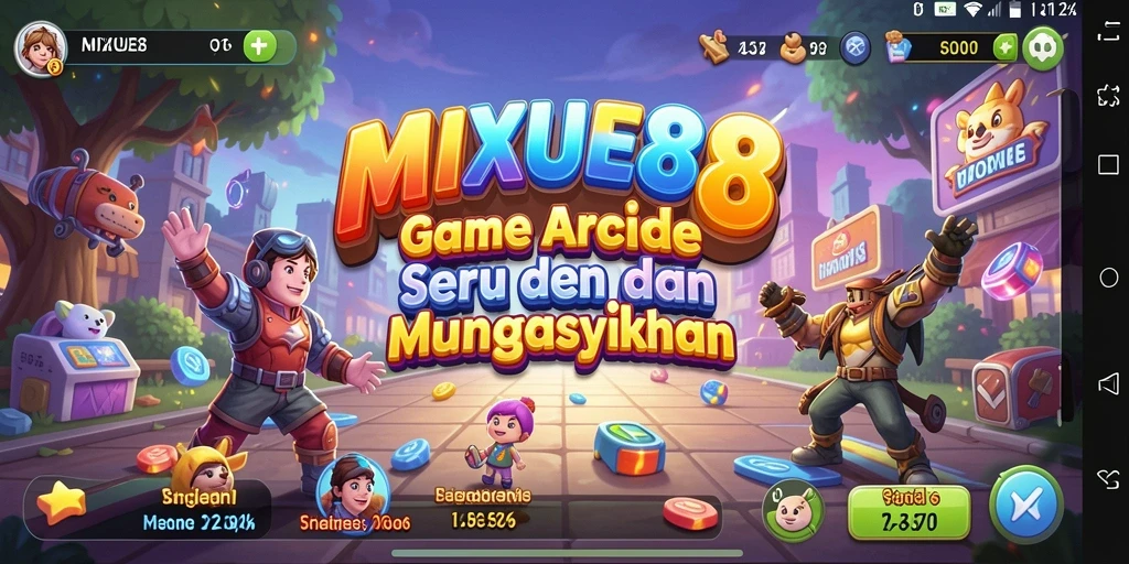 Tampilan menarik dari gameplay seru MIXUE88.