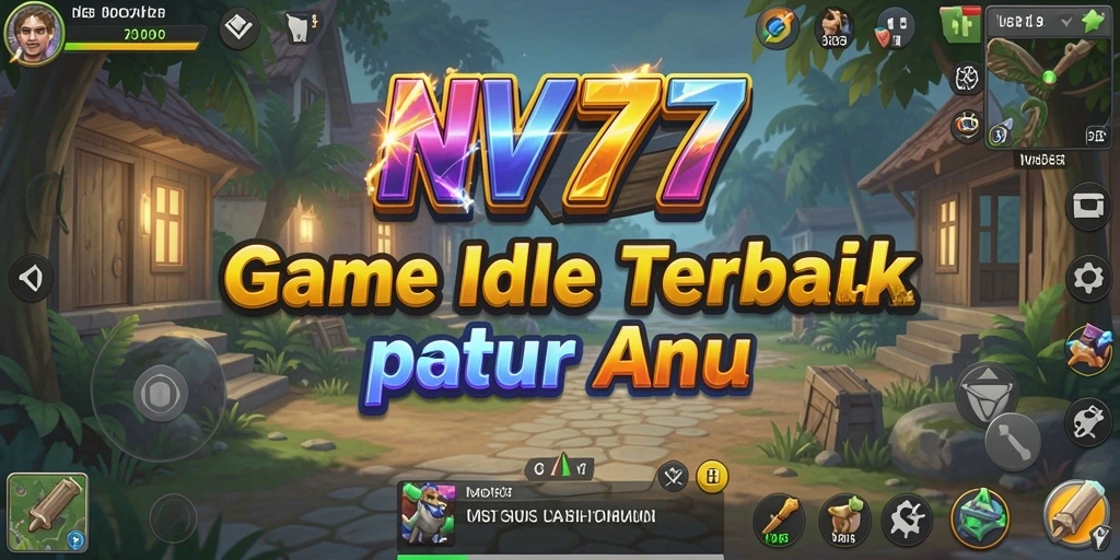 Tampilan gameplay NV77 yang menarik dan memikat dalam genre Idle.