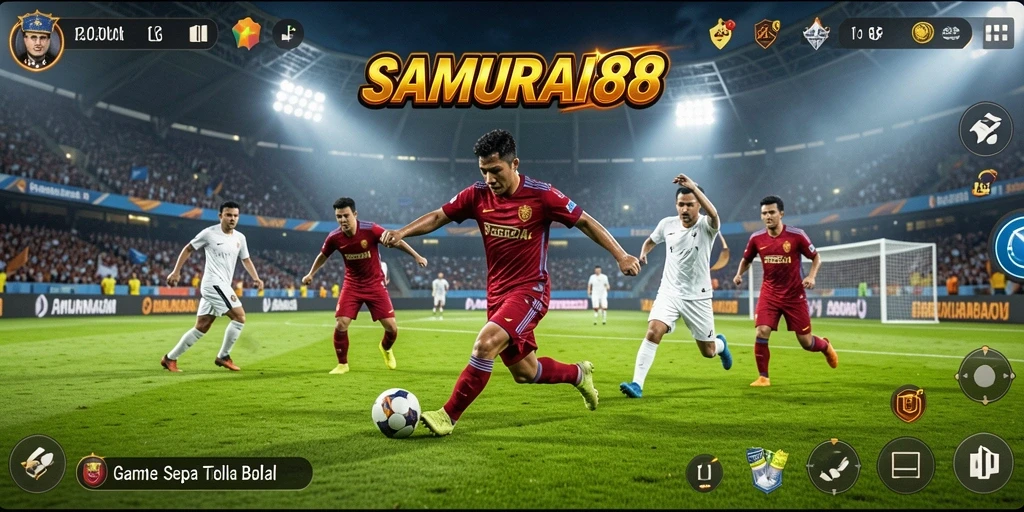 Tampilan gameplay yang seru dan mendebarkan di SAMURAI88.