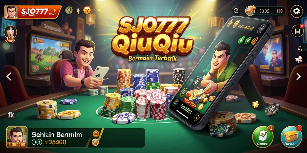Screenshot gameplay QiuQiu SJO777 yang menegangkan dan seru.