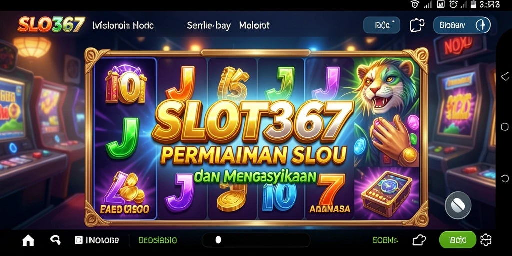 Tampilan gameplay SLOT367 yang mengasyikkan dan penuh warna.